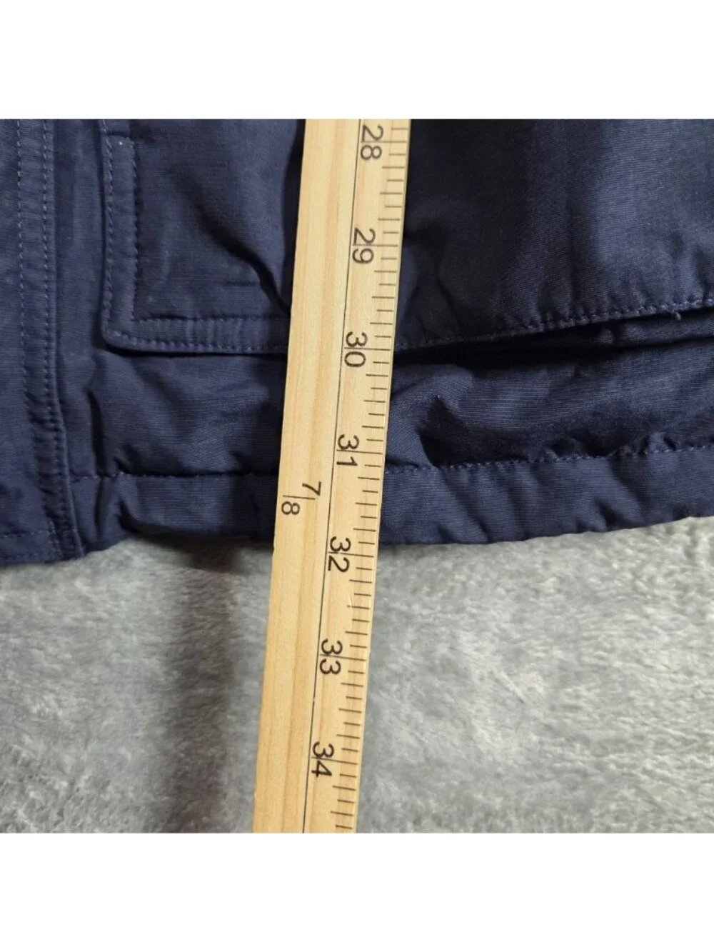 The North Face Coat Mens XXL Navy McMurdo Goose Down Hooded Parka Y2K